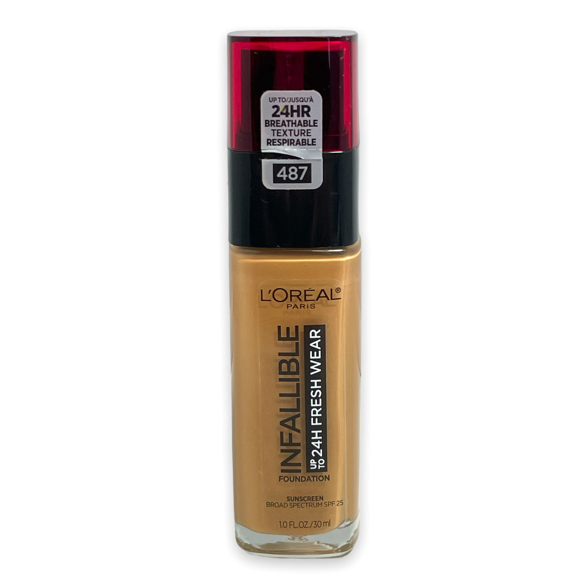 Long-Lasting Infallible Foundation SPF25 - 24 Hour Wear, Multiple Shades