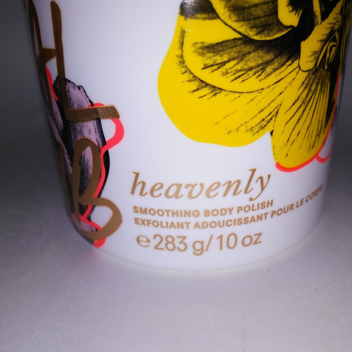 Victoria's Secret Heavenly Petal Body Polish 10oz Exfoliating Scrub for Smooth Skin
