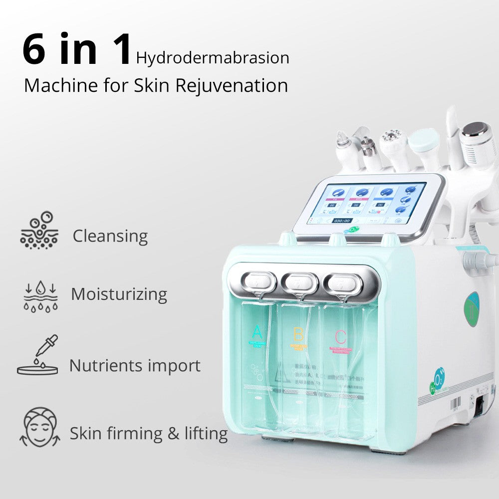 6/7 in 1 Facial Cleansing Machine with Hydro Dermabrasion & Aqua Peel