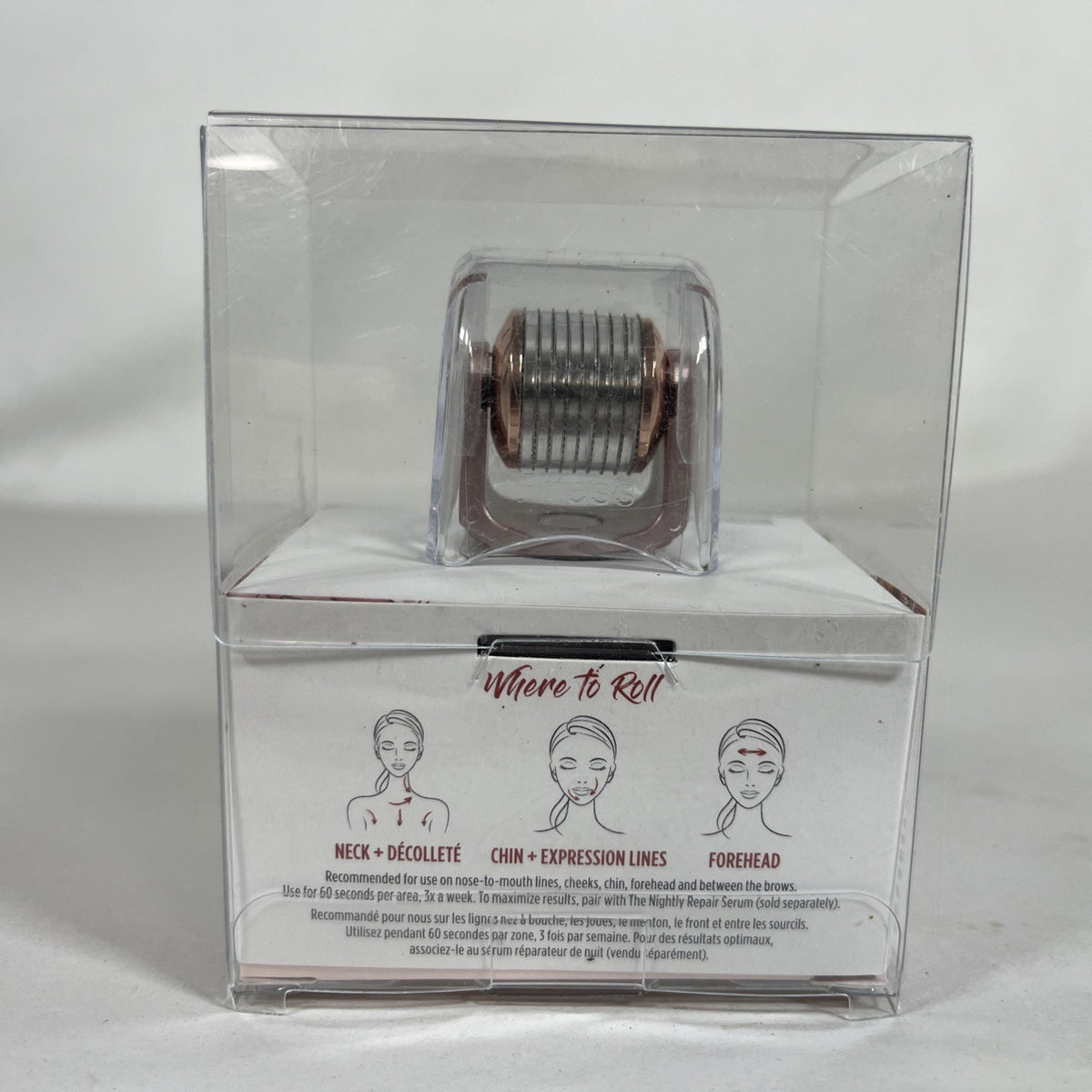 BeautyBio GloPro Face Microtip Attachment Head in Rose Gold - Skin Care Tool