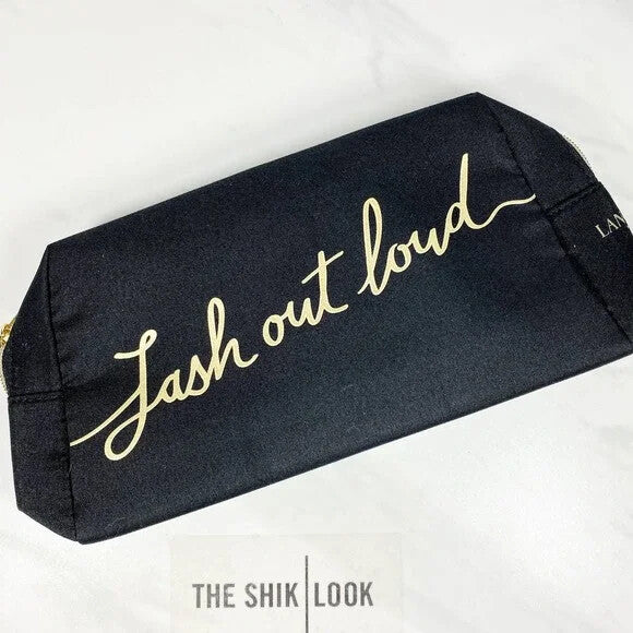 Lancôme Makeup Cosmetic Travel Bag in Black - Lash Out Loud -New