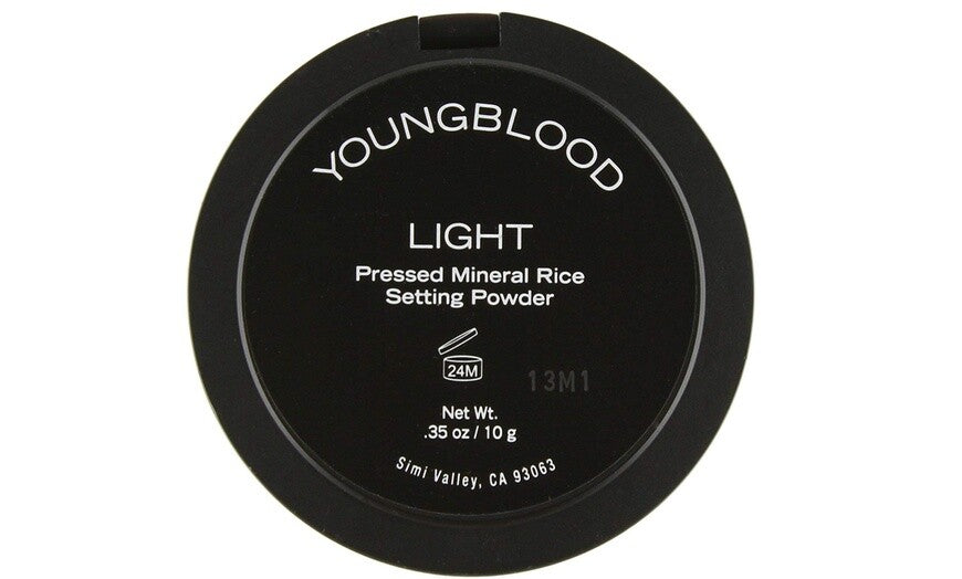 Pressed Mineral Rice Setting Powder - Light, Oil Control, Matte Finish 10g