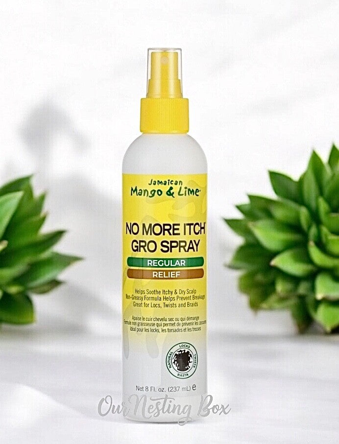 No More Itch Gro Spray for Rasta Locks & Twists - 8oz