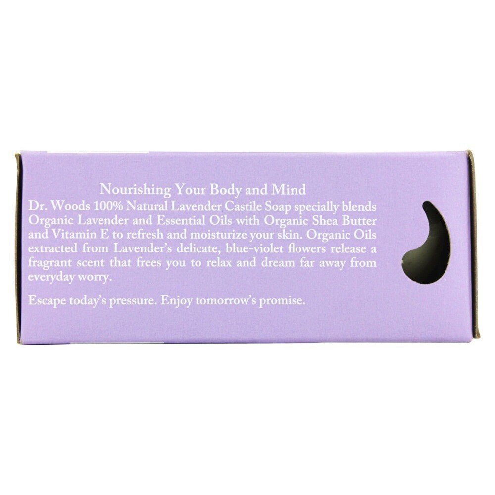 Natural Lavender Castile Bar Soap - Moisturizing & Relaxing 5.25oz