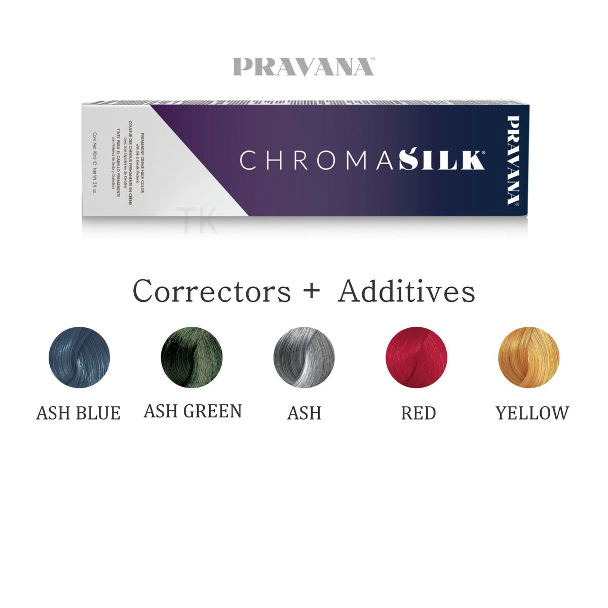 PRAVANA CHROMASILK Permanent Creme Hair Color 3oz