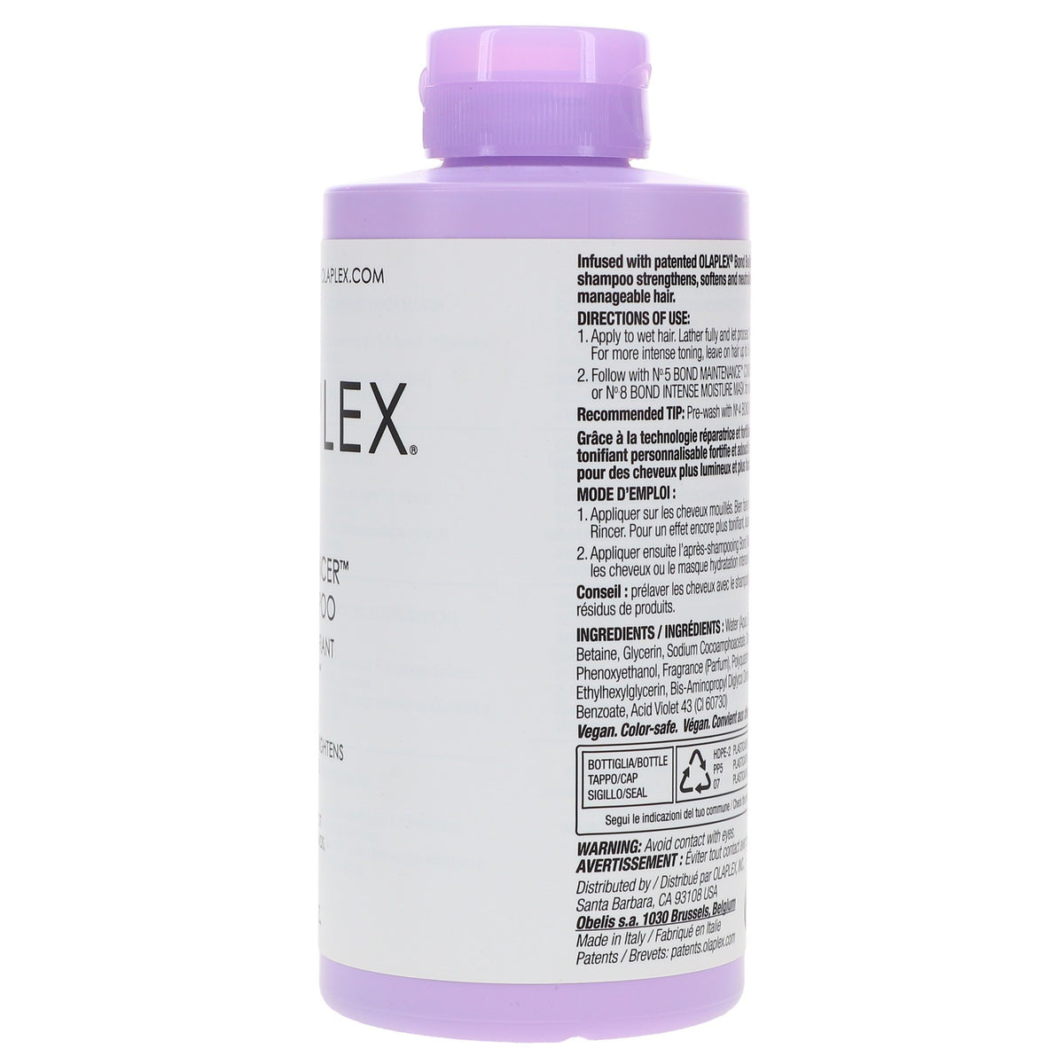 Olaplex No.4P Blonde Enhancer Toning Shampoo - Sulfate-Free, Brightening 8.5 oz