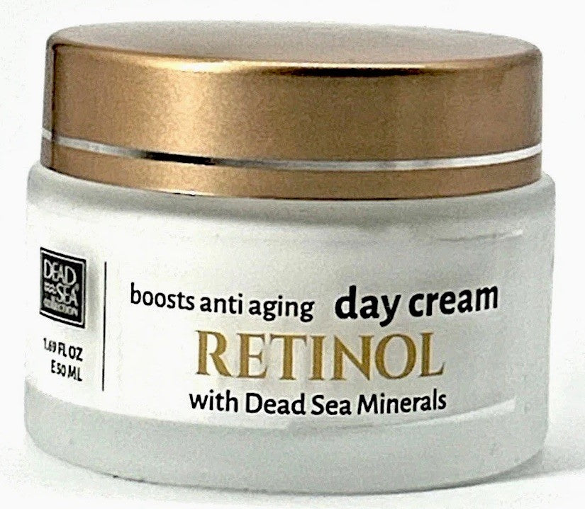 Dead Sea Retinol Day Cream - Anti-Aging & Firming Moisturizer 1.69 oz