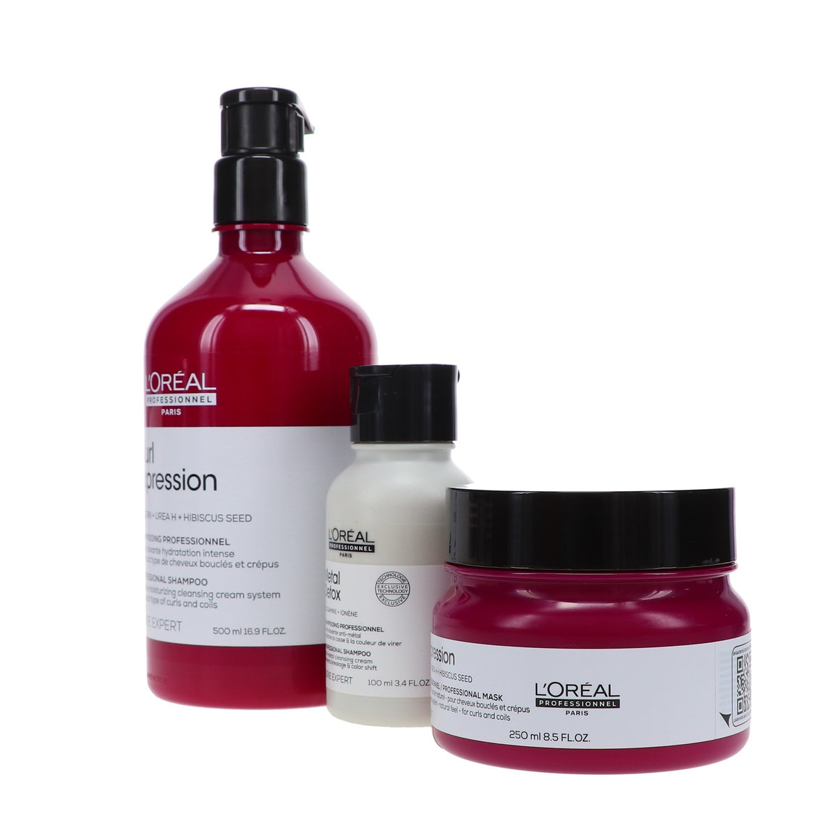 Curl Expression Hair Care Set for Curly Hair - Hydrating Shampoo & Mask