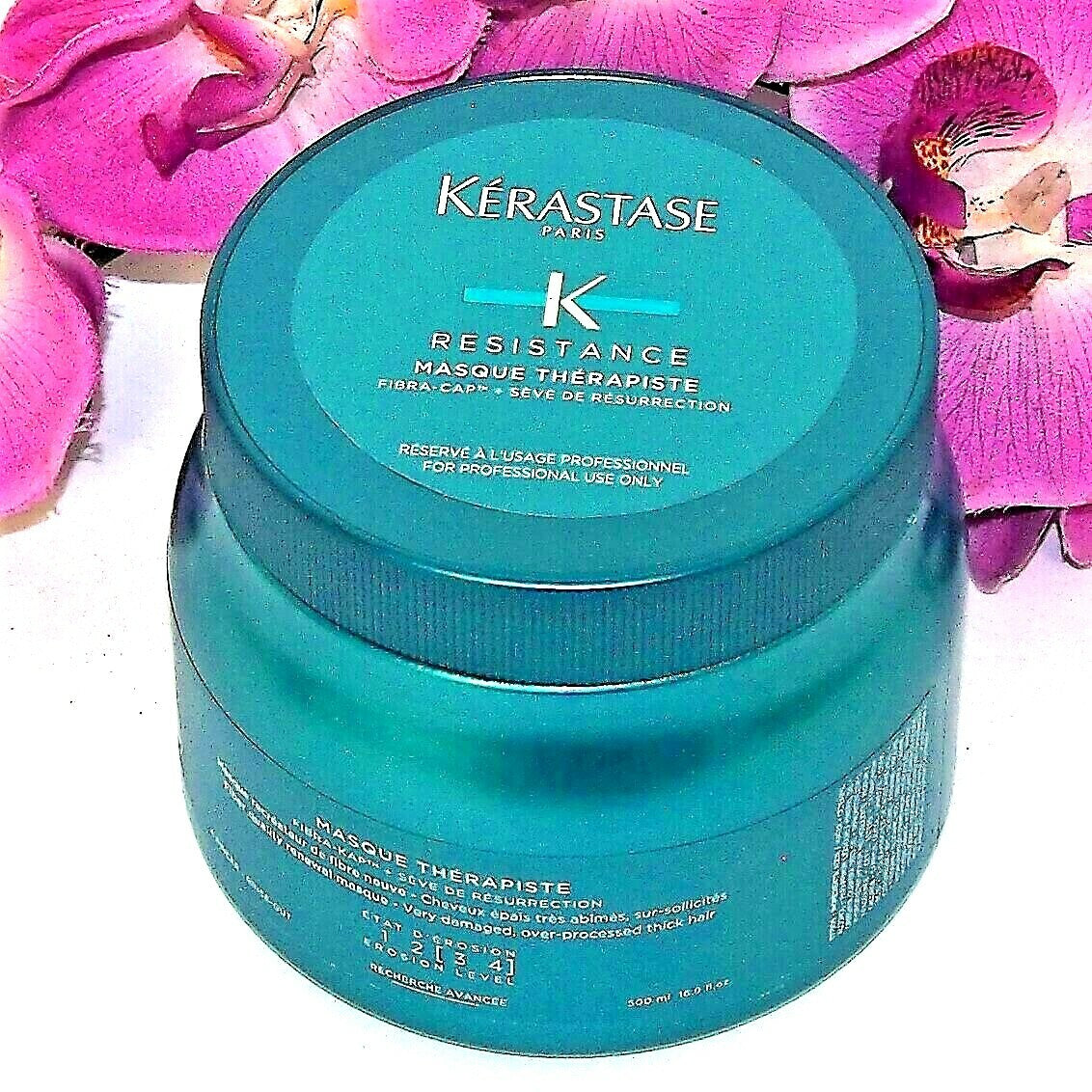 Kerastase Resistance Masque Therapiste Hair Mask 500ml for Damaged Thick Hair