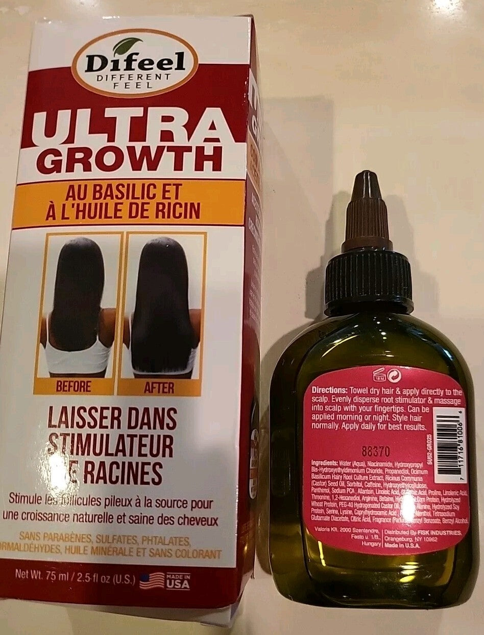 Difeel Ultra Growth Leave-In Root Stimulator - 2.5 Fl Oz