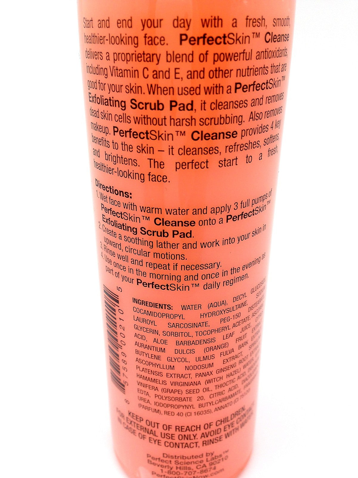 Facial Cleanser for All Skin Types - 100ml Aloe & Antioxidant Wash