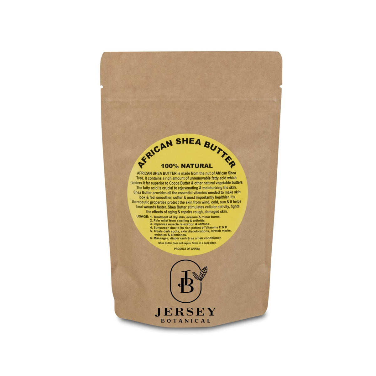 Raw African Shea Butter - 100% Organic Unrefined Ghana
