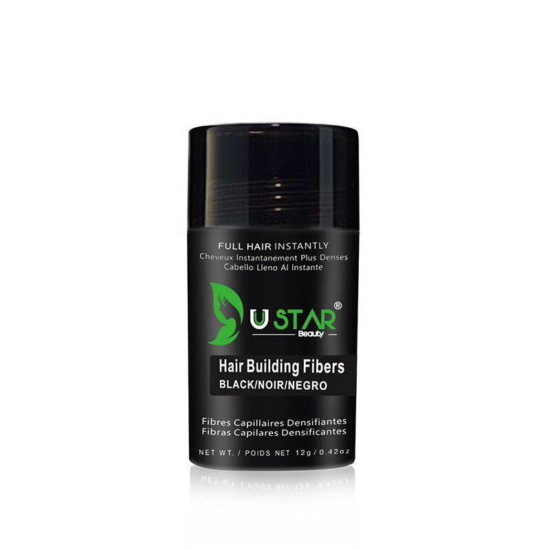 Keratin Hair Building Fibers Black 12g