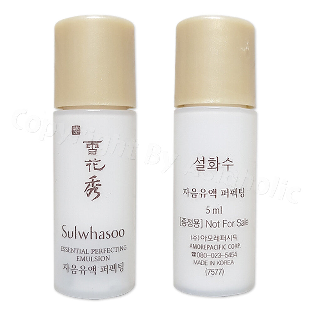 Sulwhasoo Essential Perfecting 5ml Water (10pcs) + Emulsion 20pcs