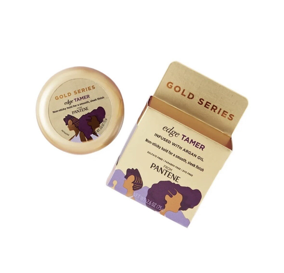 Pantene Gold Series Edge Tamer With Argan Oil 2.6oz