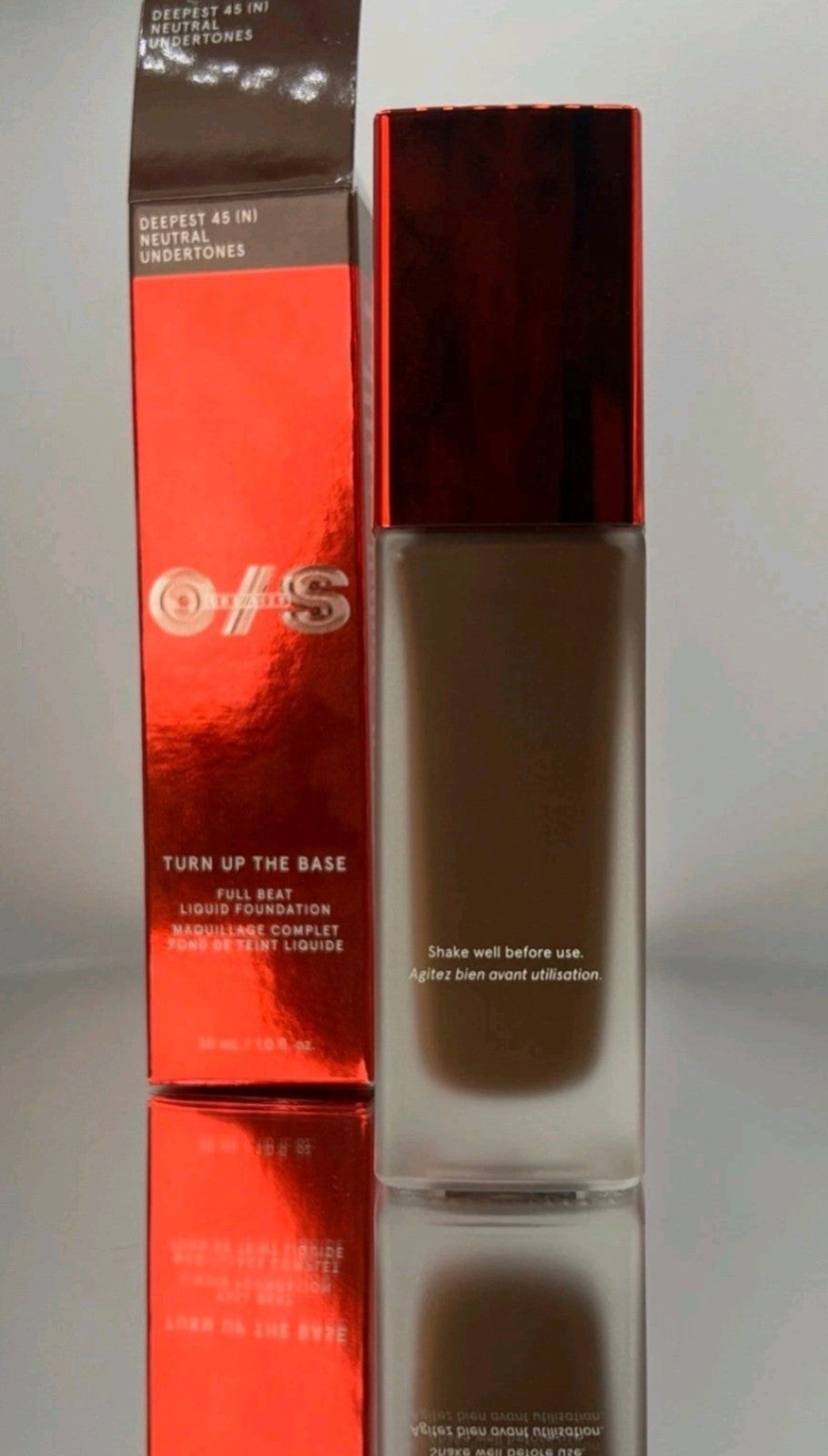 Full Coverage Liquid Foundation Deepest Shade 45 N - One/Size