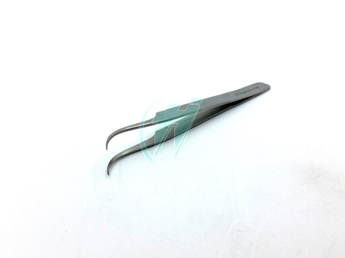 Eyelash Extension Tweezers Curved Stainless Steel Precision Tool