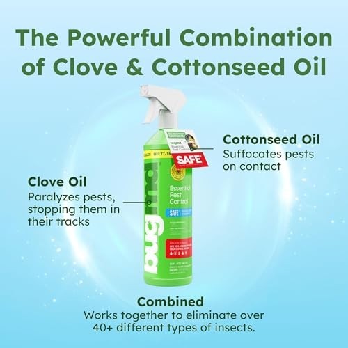 32 oz Refillable Spray Bottle with 3 Modes Leakproof Lock BPA Free Plastic