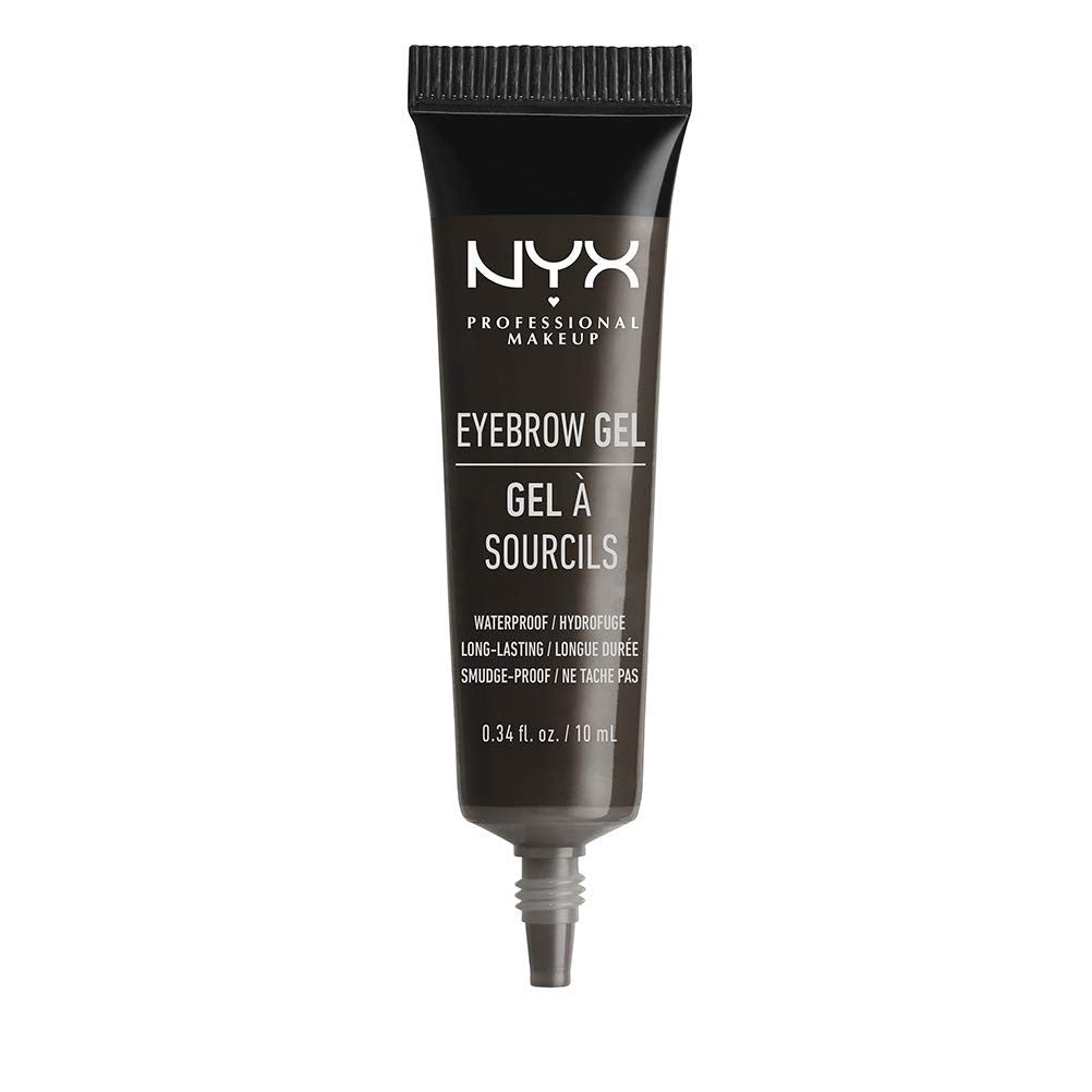 Waterproof Eyebrow Gel for Natural Full Brows - Black, 0.34 oz