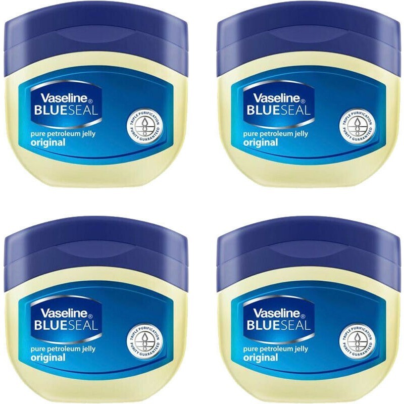 Vaseline Petroleum Jelly Original, 1.7 oz - 4 Pack