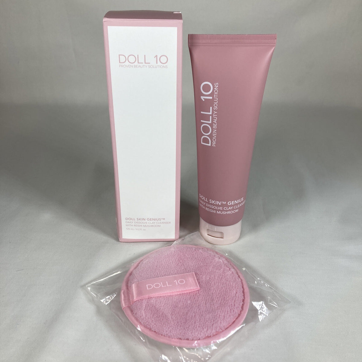 Doll 10 Skin Genius Enzyme Clay Cleanser with Reishi Mushroom 4.2oz