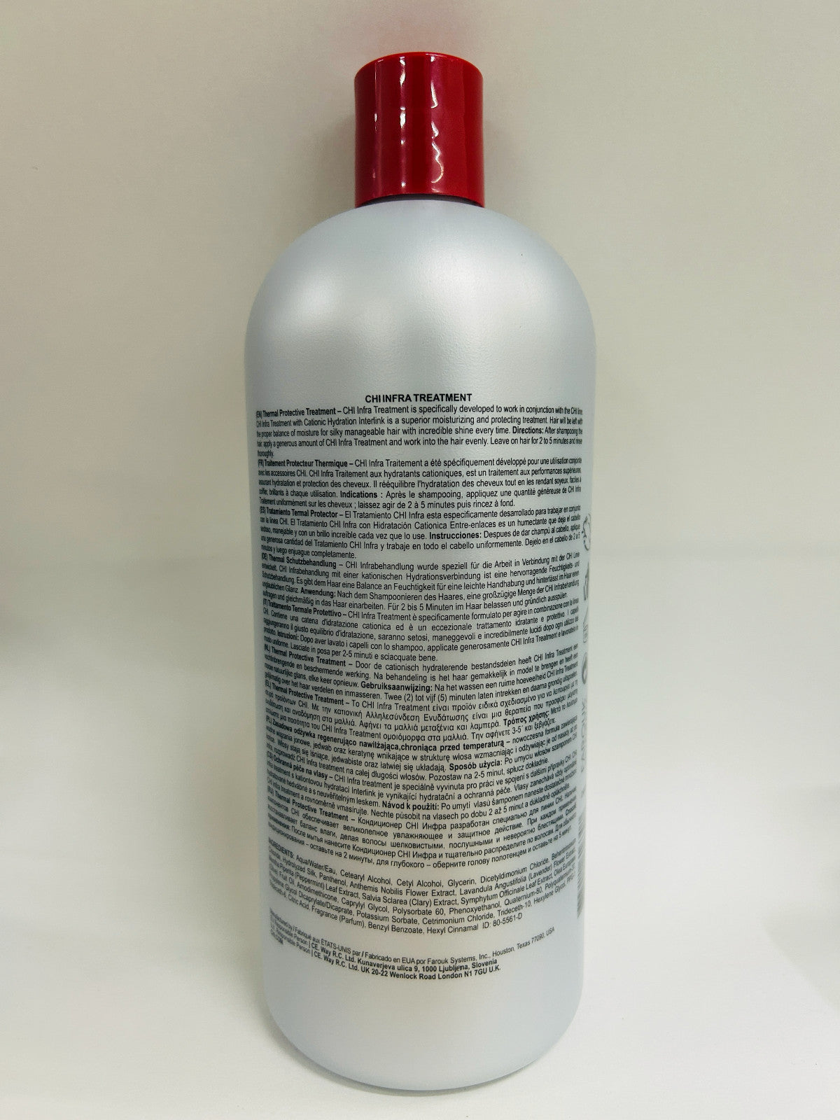 Infra Thermal Hair Serum Treatment - 32 oz, Glossy & Healthy Hair