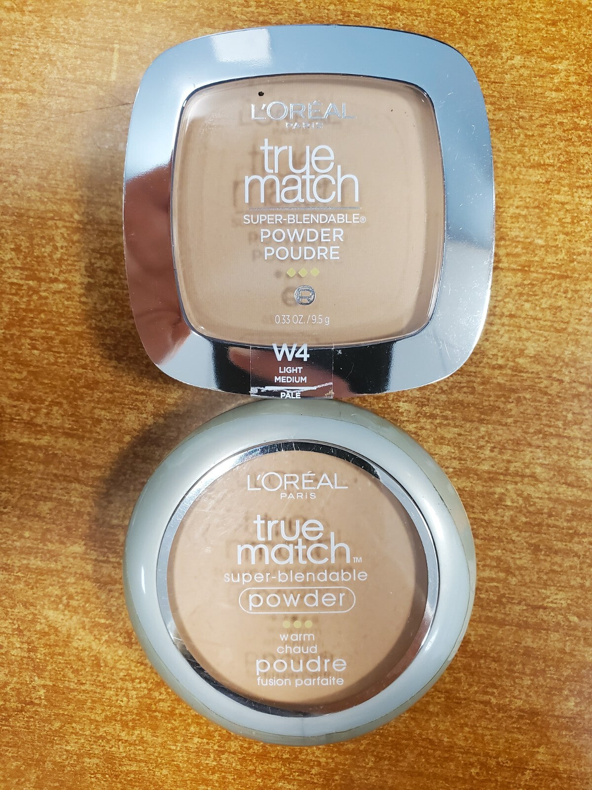 2 Pack L'Oréal True Match Super Blendable Powder W4 Light Medium