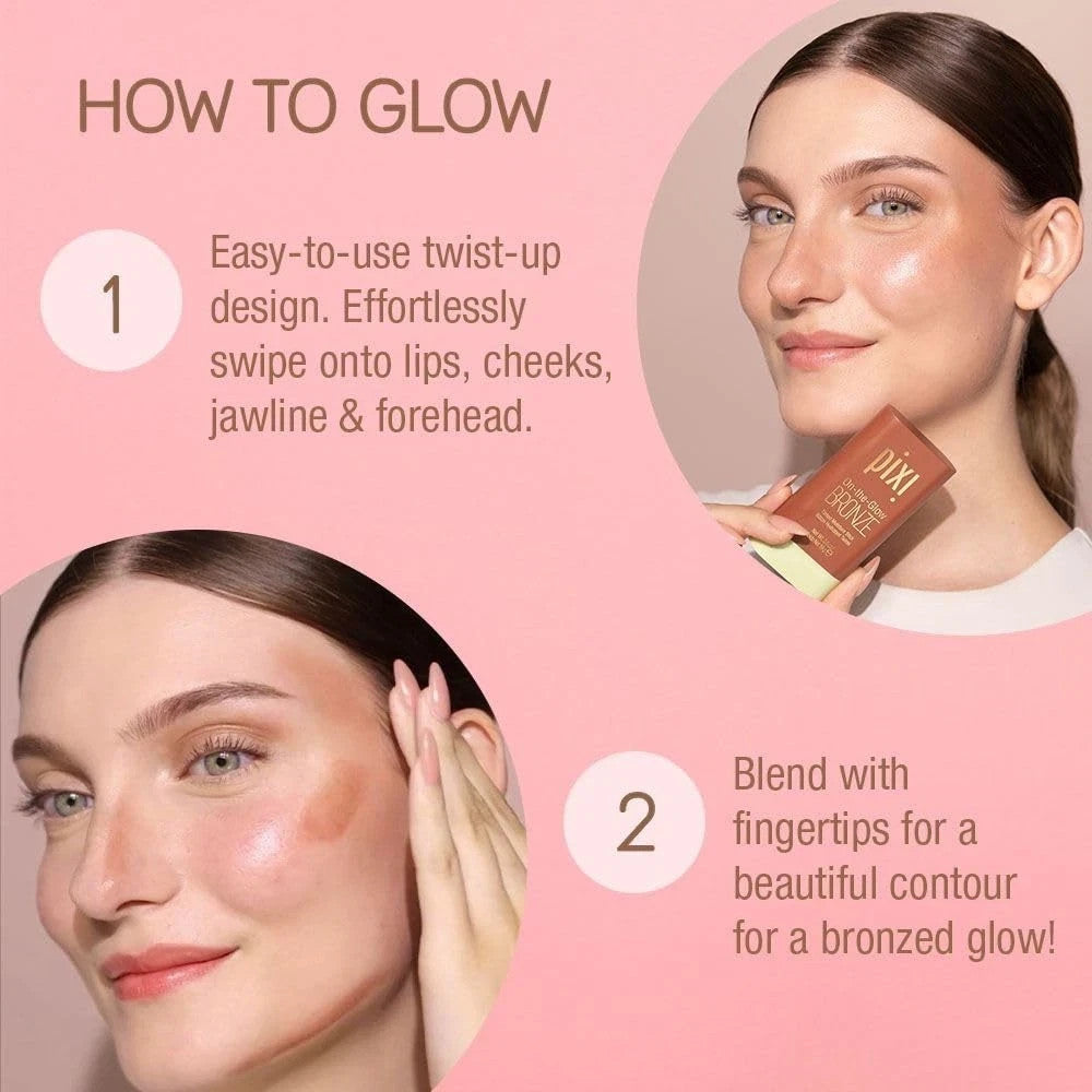 Hydrating Blush Stick with Ginseng - Tinted Moisturizer for Natural Glow