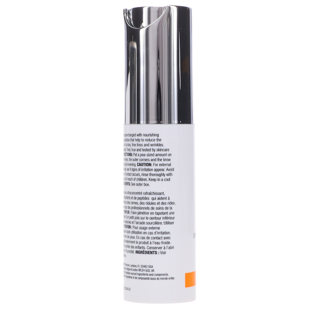 Hydrating Eye Recovery Gel with Vitamin C for Dark Circles & Fine Lines - 0.5 oz