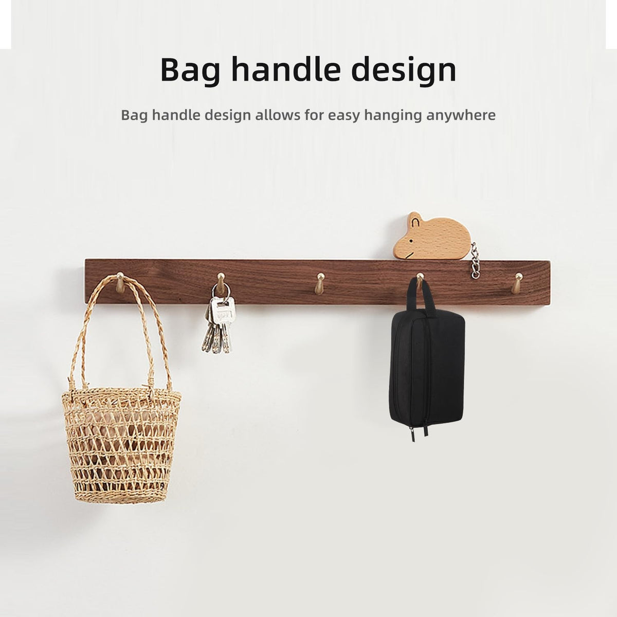 Large Waterproof Travel Toiletry Bag Hanging Organizer for Women & Men