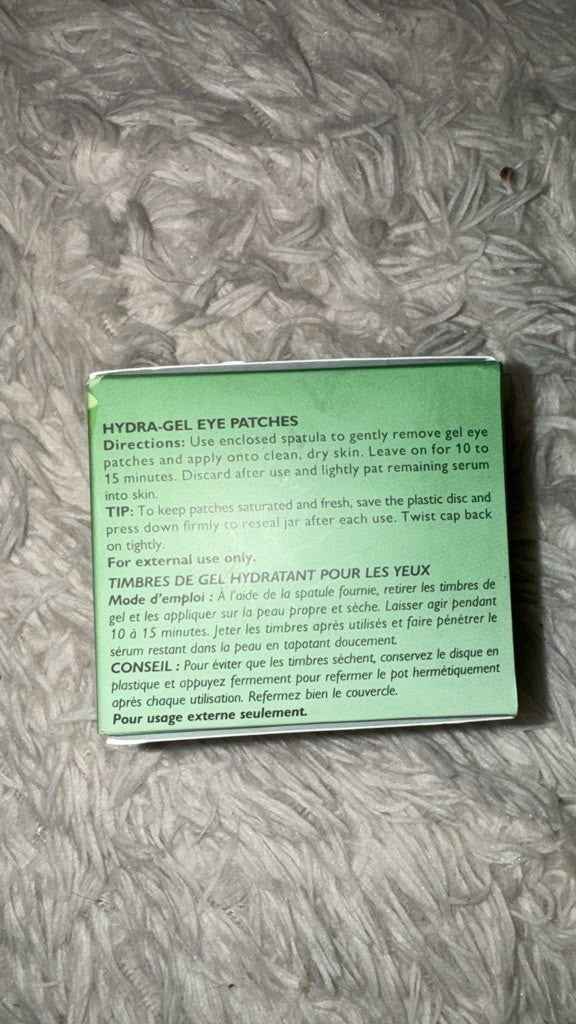 Hydrogel Eye Patches for Hydration & Refreshing Skin Care – 60 Patches
