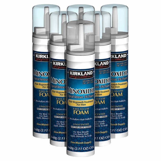 Minoxidil 5% Foam Hair Regrowth Treatment for Men - 6 Month