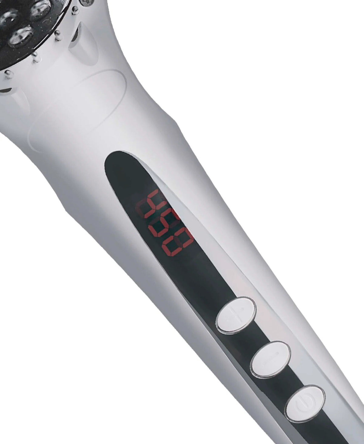 Tourmaline Infused Ceramic Straightening Brush - Hair Styling Tool for All Hair Types
