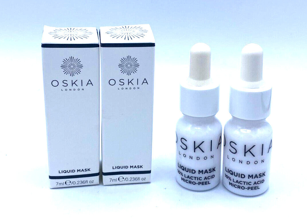 Liquid Face Mask with Lactic Acid Micro Peel - 7ml x 2
