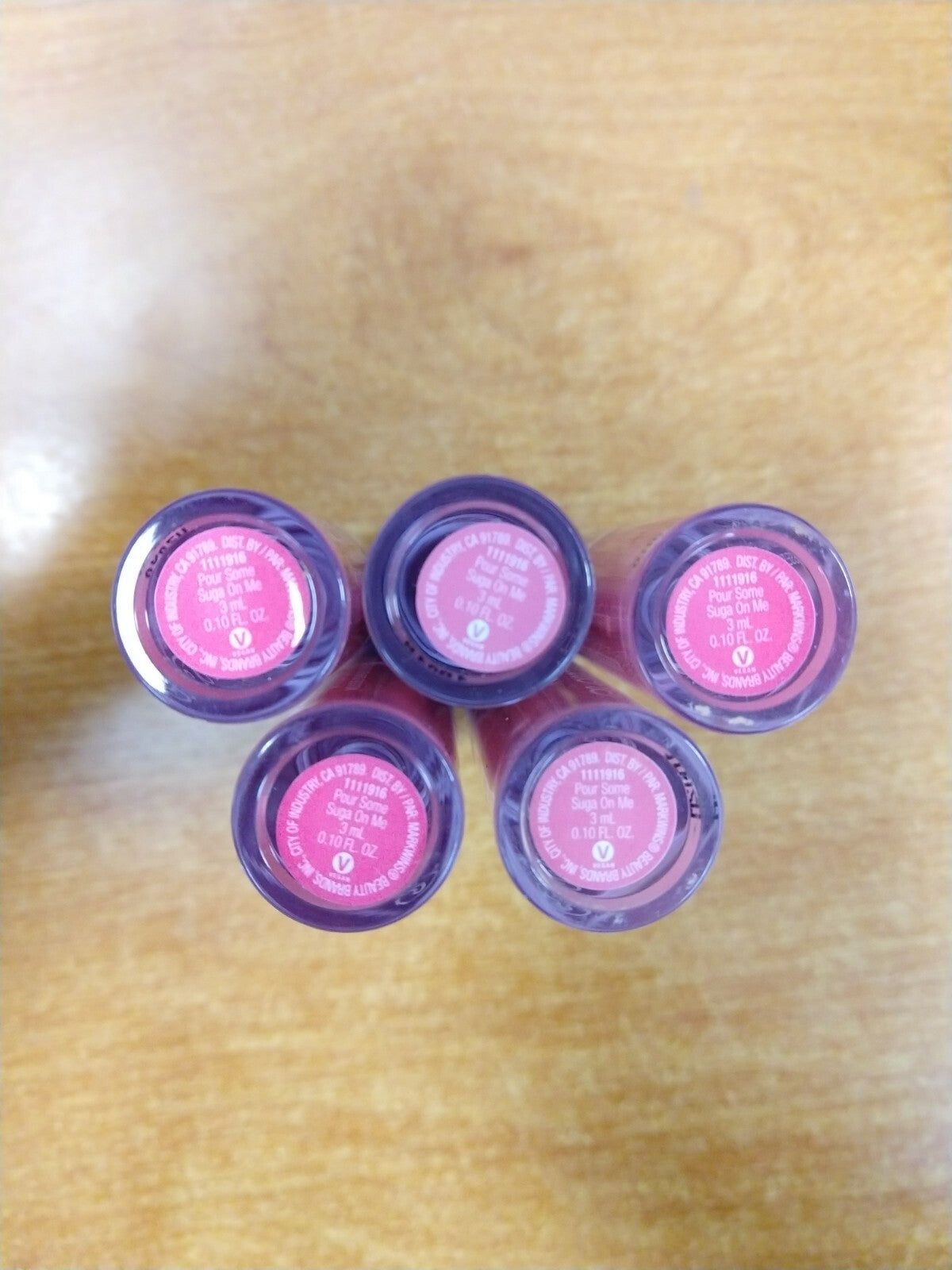 Lip Makeup Set - 5 Pack Cloud Pout Lip Cream - Choose Shade & Quantity