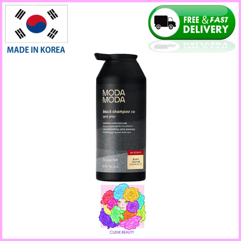 Natural Darkening Gray Hair Shampoo - Nourishing Black Hair Treatment 10.58 Oz
