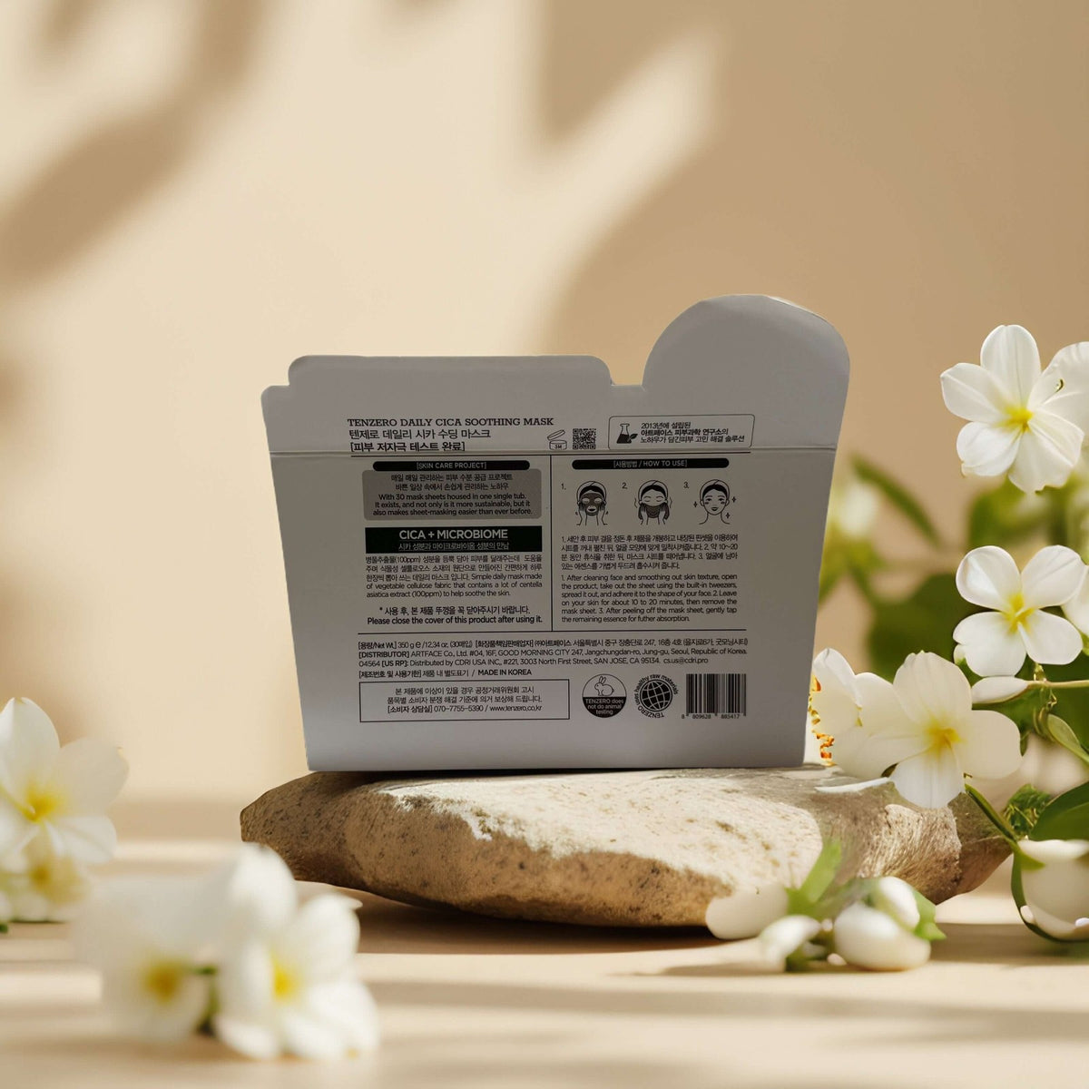 CICA Soothing Facial Sheet Masks – 30-Pack, 12.3 fl oz