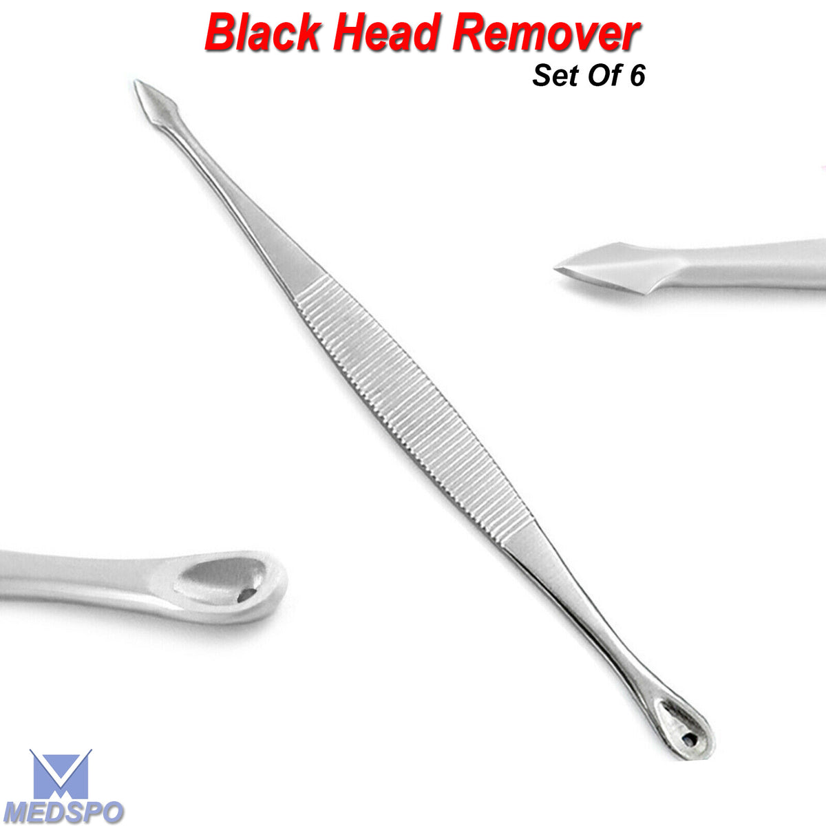 Blackhead Remover Kit - Acne Pimple Blemish Extraction Tools Set