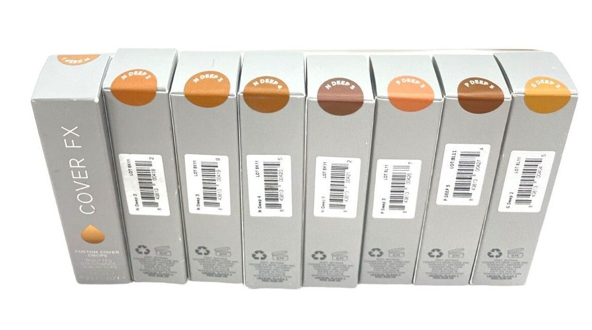 Custom Cover Drops for Foundation Mixing - Multiple Shades