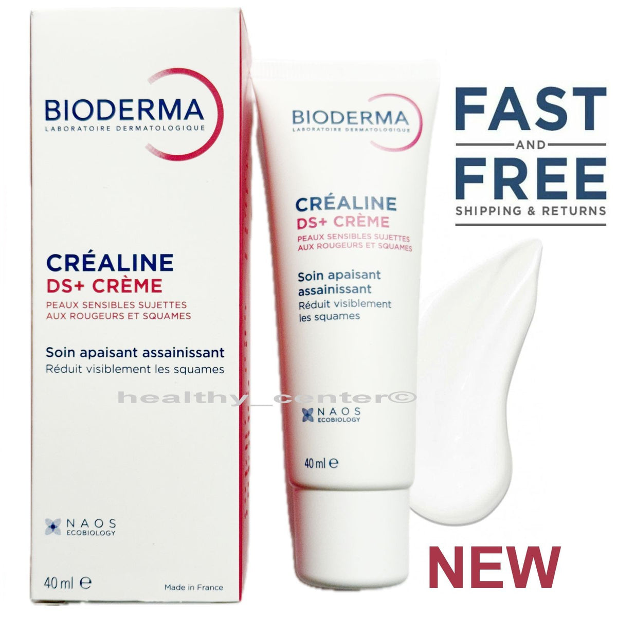 Bioderma Crealine DS+ Cream 40ml for Sensitive Skin