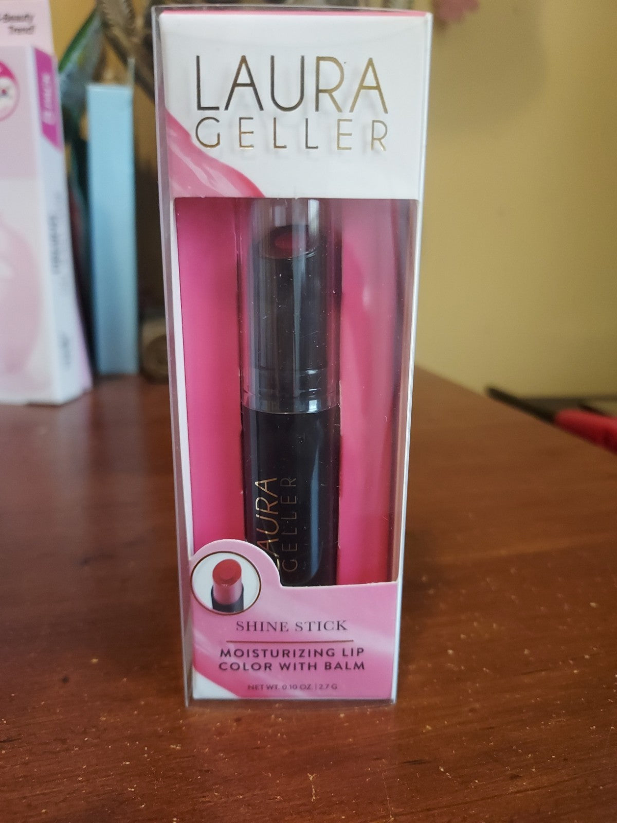 Moisturizing Lip Color Stick with Balm - Blossom Shade, 0.1 oz