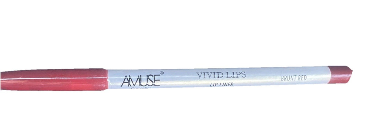 Vivid Lips Lip Liner Pencil - Brunt Red Makeup Tool