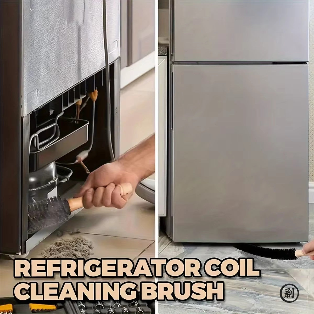 Flexible Radiator and Dryer Lint Cleaning Brush - Long Handle for Household Dusting