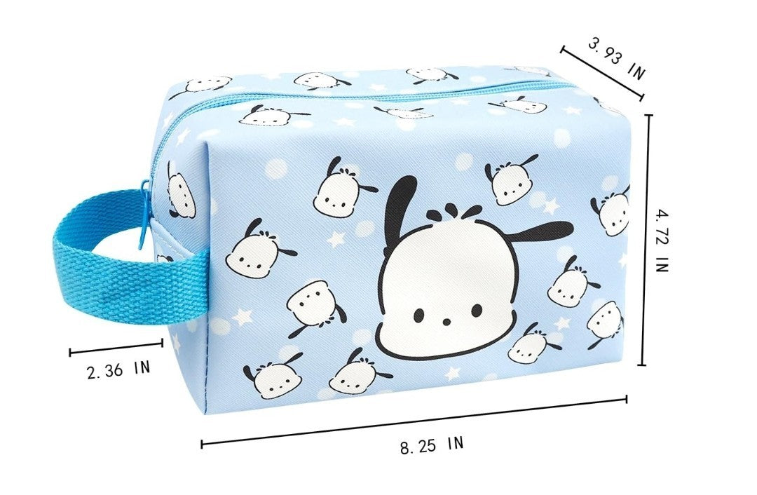 Anime Cinnamoroll Dog Makeup Bag - Cute Cosmetic Pouch for Travel & Storage