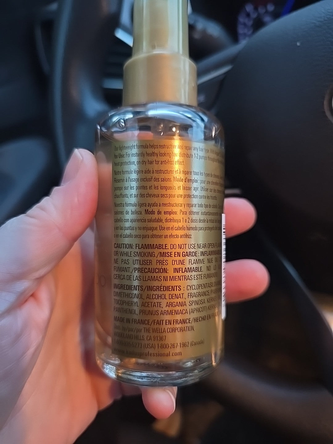 Argan Oil Hair Treatment - Velvet Oil for All Hair Types 100ml