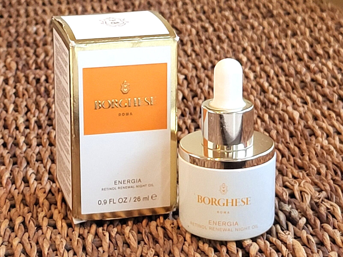 Retinol Night Oil for Skin Renewal - Borghese Energia 0.9 oz