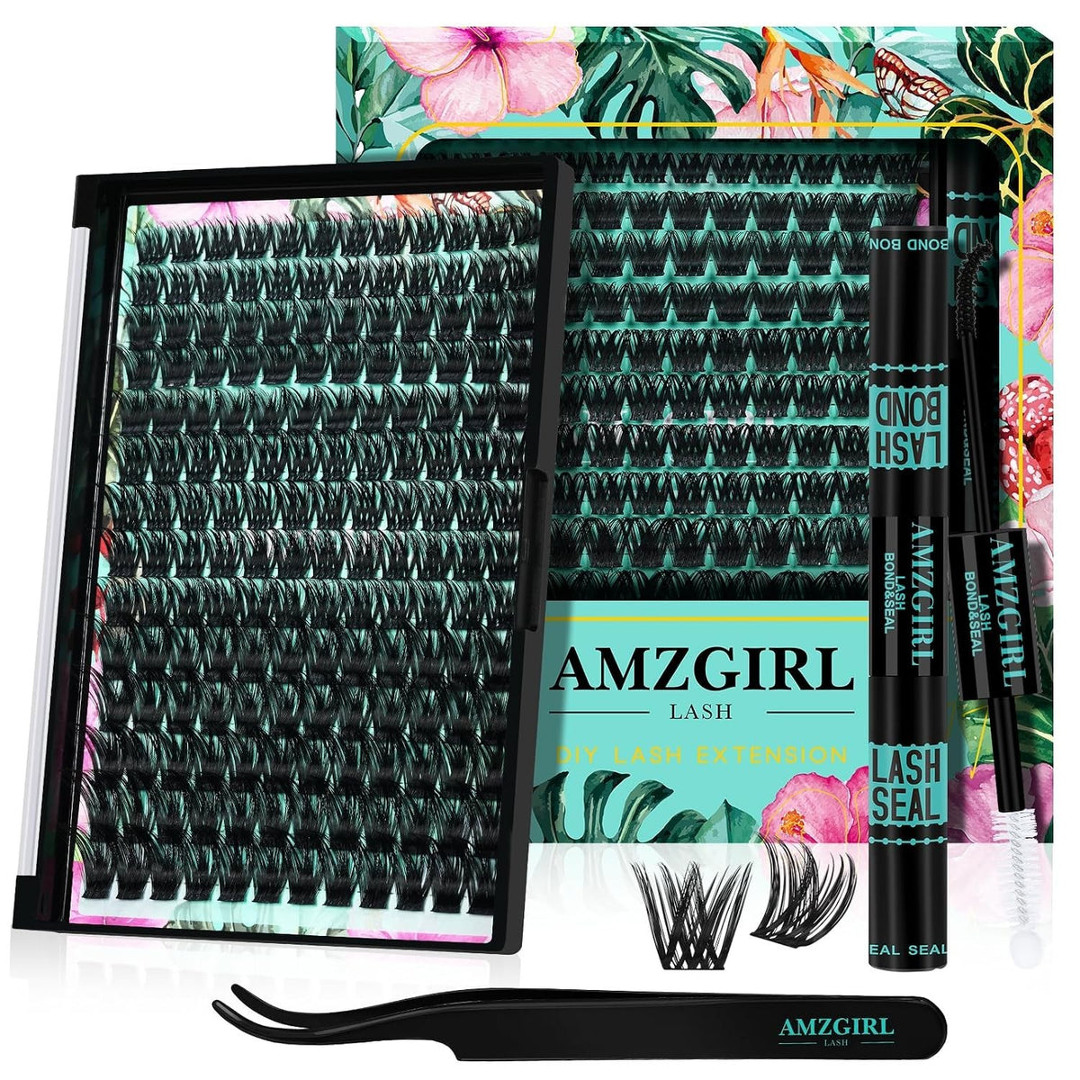 Lash Clusters Kit 168 Pcs Natural Look Waterproof Lash Extension Set
