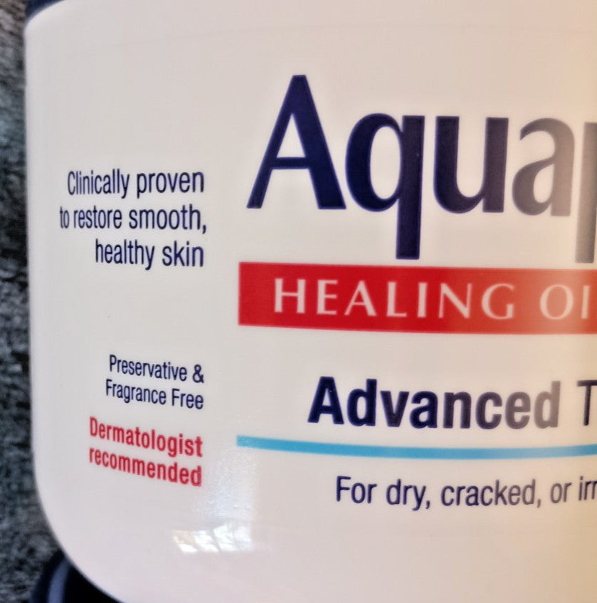Aquaphor Healing Ointment Advanced Therapy Skin Protectant, 14 oz, 5 Pack