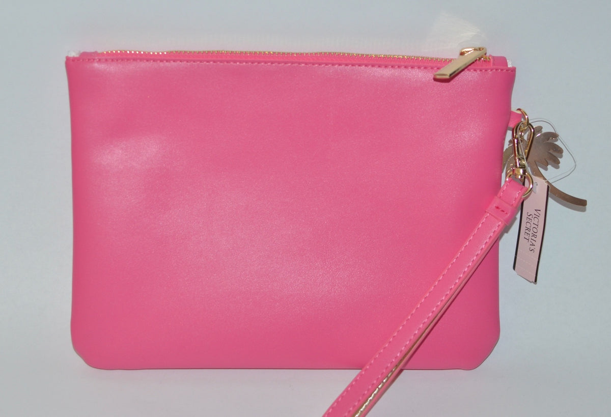 Victoria's Secret Forever Holiday Makeup Clutch Bag - Wristlet Cosmetic Pouch
