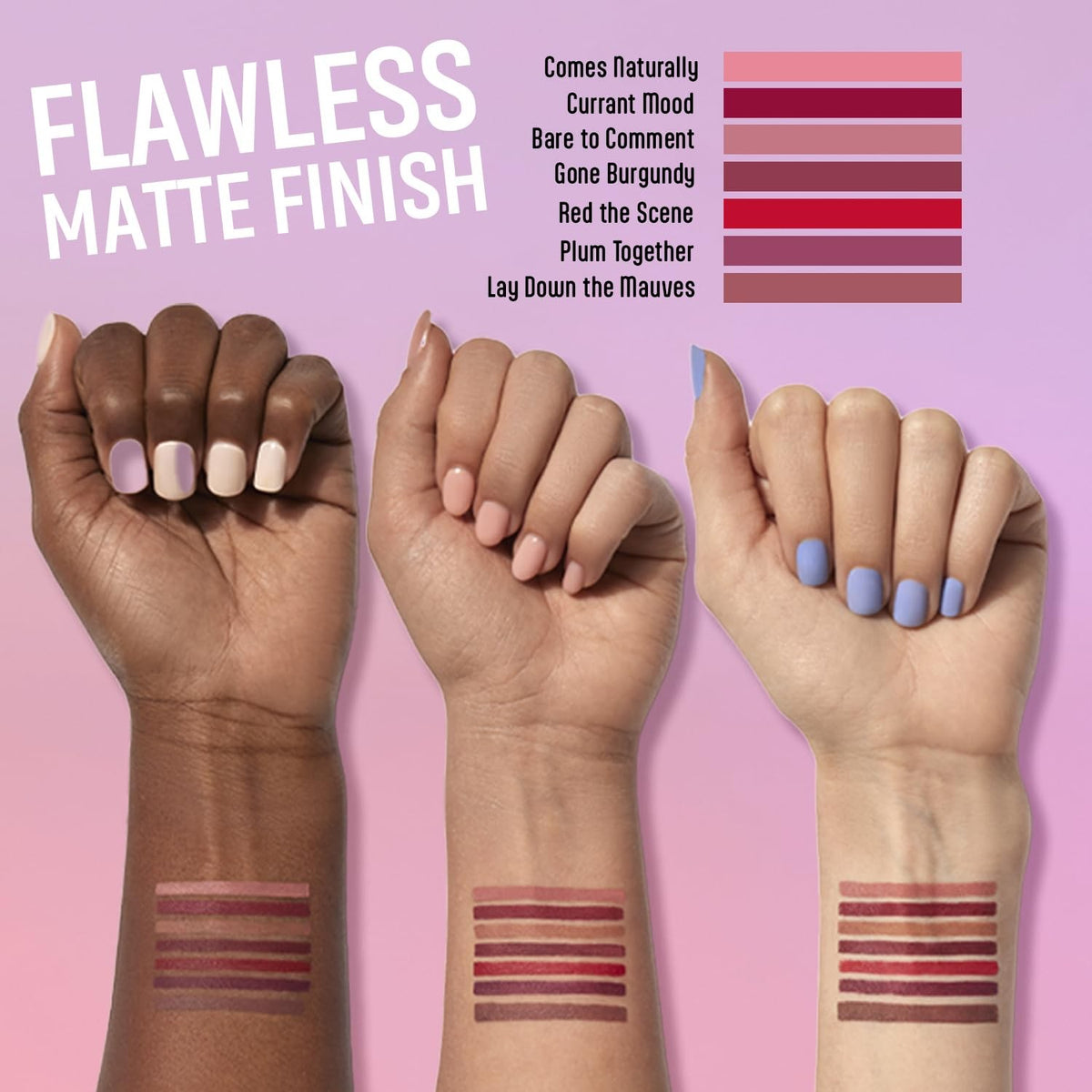 Gel Lip Liner Pencil - Matte Retractable Lip Makeup for Long-Lasting Color